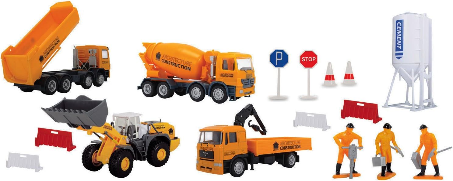 dickie toys construction playset