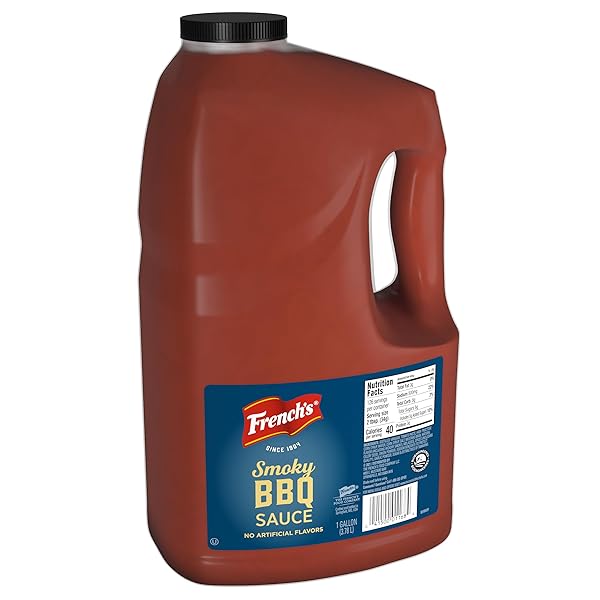 FRENCH’S SMOKY BBQ SAUCE, 1 GAL