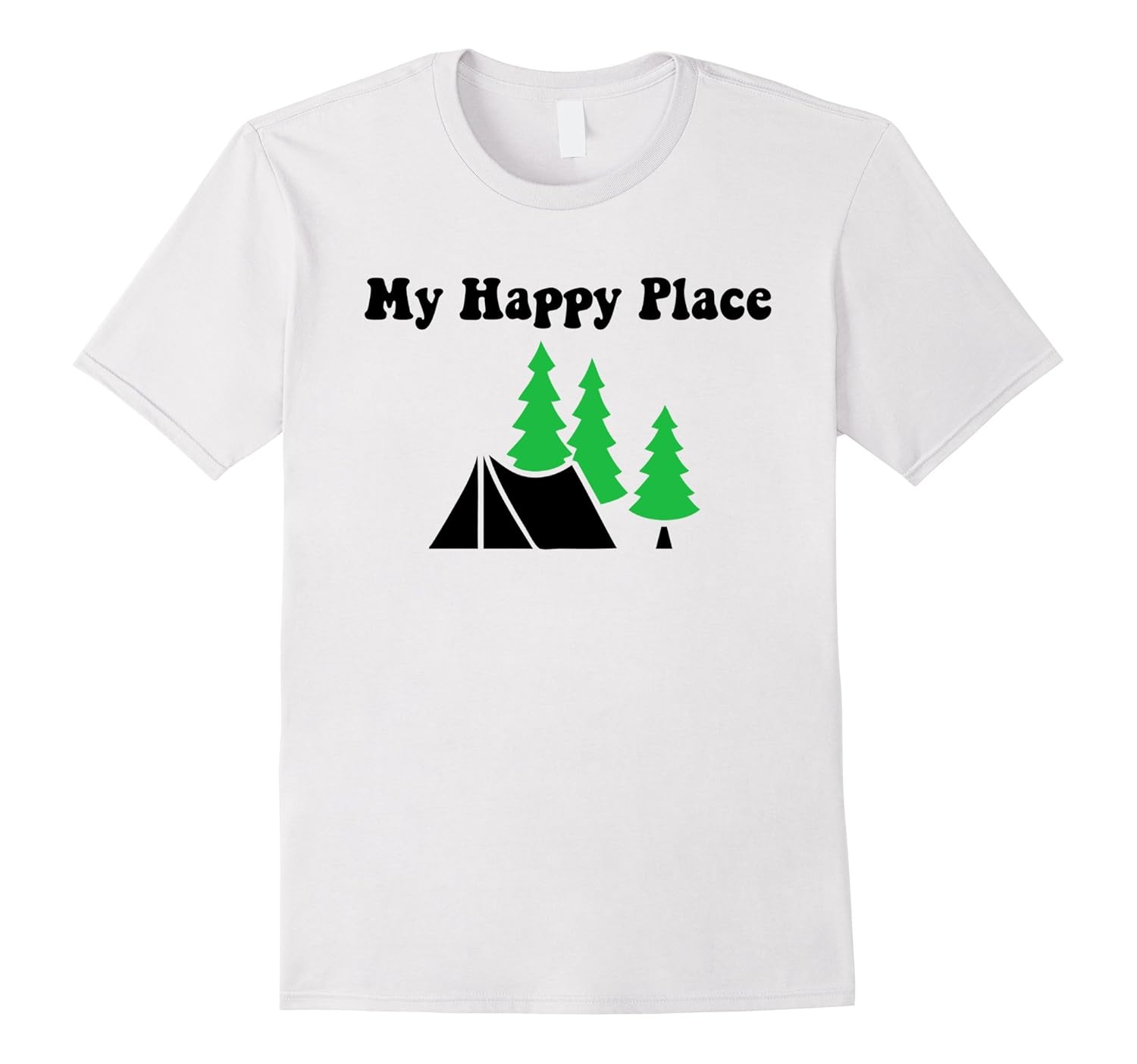 Cute Camping Lovers My Happy Place TShirtCD Canditee