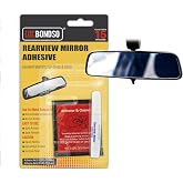 LOCBONDSO Strong Hold Rearview Mirror Adhesive Repair Kit | Fast-Curing Windshield Glue, Waterproof &amp; Heat Resistant for Metal/Glass Bonding