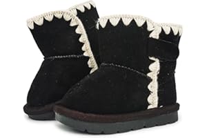 iSusuJo Baby Boots Winter Snow Booties Infant Boys Girls Outdoor Warm Shoes for Cold Weather 6 9 12 15 18 24 Months