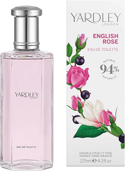Yardley English Rose Eau de Toilette 125ml Floral Women's Perfume