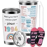 Henghere 32th Birthday Gifts For Women, 32 Years Old Gifts Idea for Her, 1994 Happy 32th Birthday Party Favors For Women Turning 32, Thirty-one Birthday Tumbler