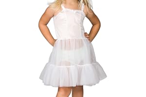 IC COLLECTIONS I.C. Collections Little Girls White Bouffant Sweetheart Slip Petticoat, 2T - 6x