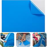 Syhood Vinyl Pool Patch 2.8 Ft X 4.1 Ft, Blue Repair Kit | Self Adhesive Waterproof Vinyl for Pool Liners, Inflatable Floats, Bounce Houses, Snow Tubes, Easy Repair Without Tools
