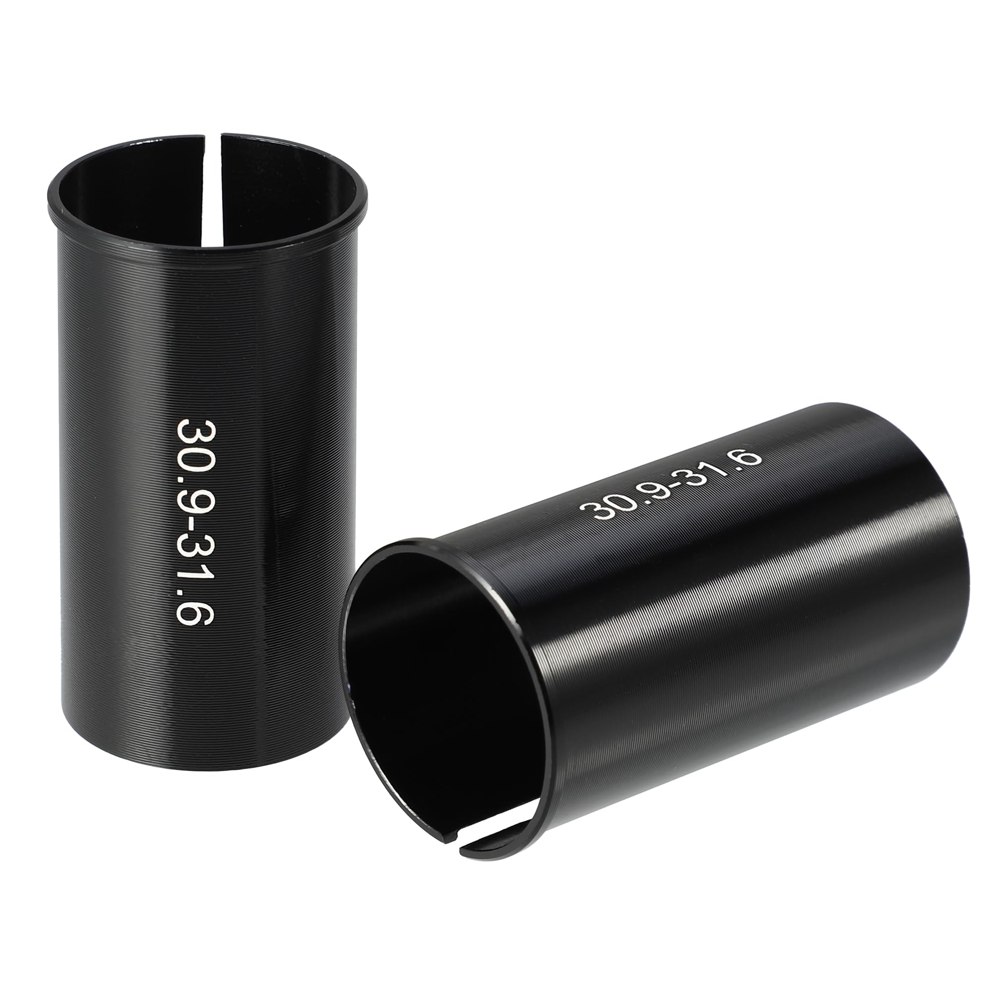 X AUTOHAUX 2 Pcs 30.9mm to 31.6mm Bike Seat Post Tube Adapter Reducing Sleeve