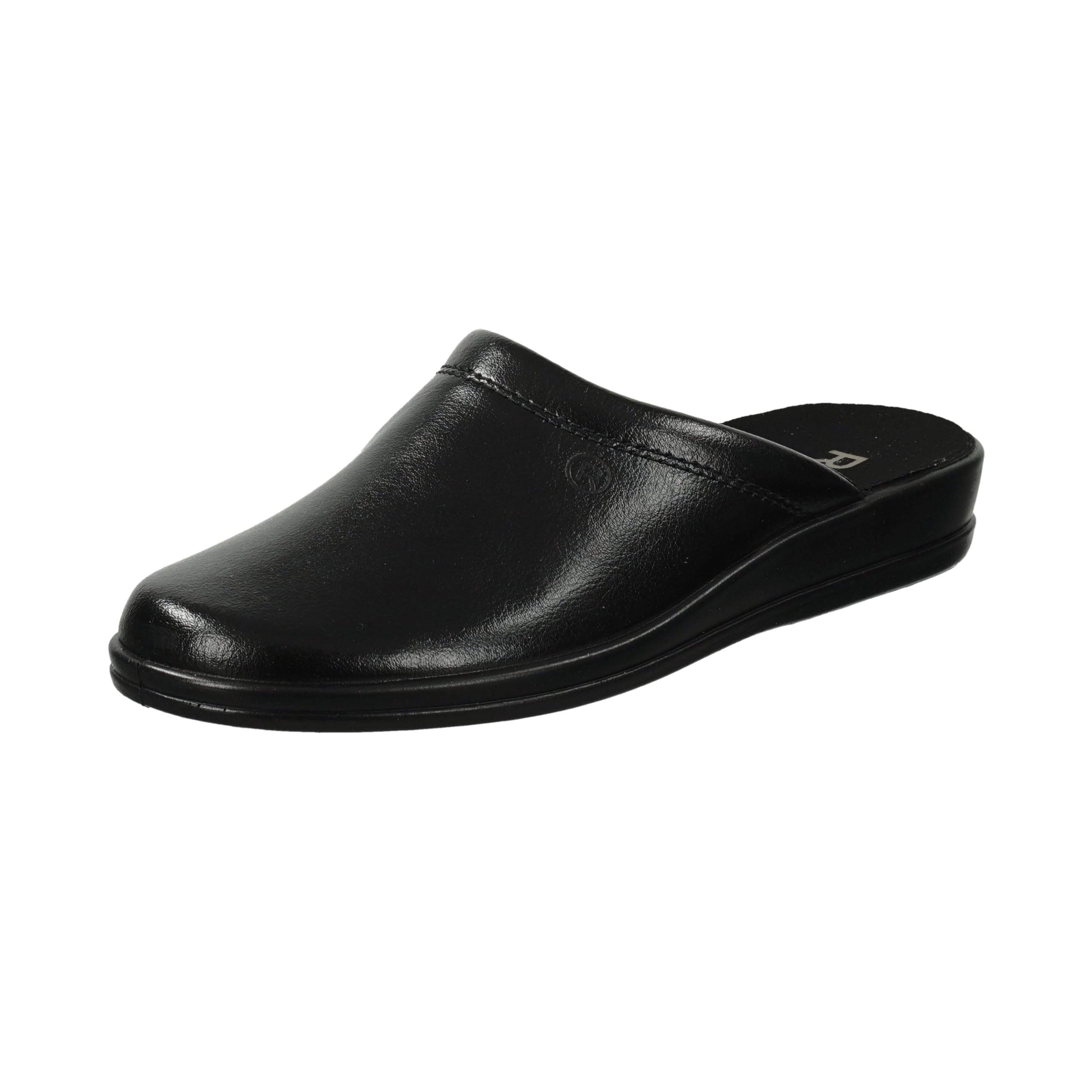 Rohde 1550, men Open Back Slippers Black (Black), 7.5 UK (41 EU)