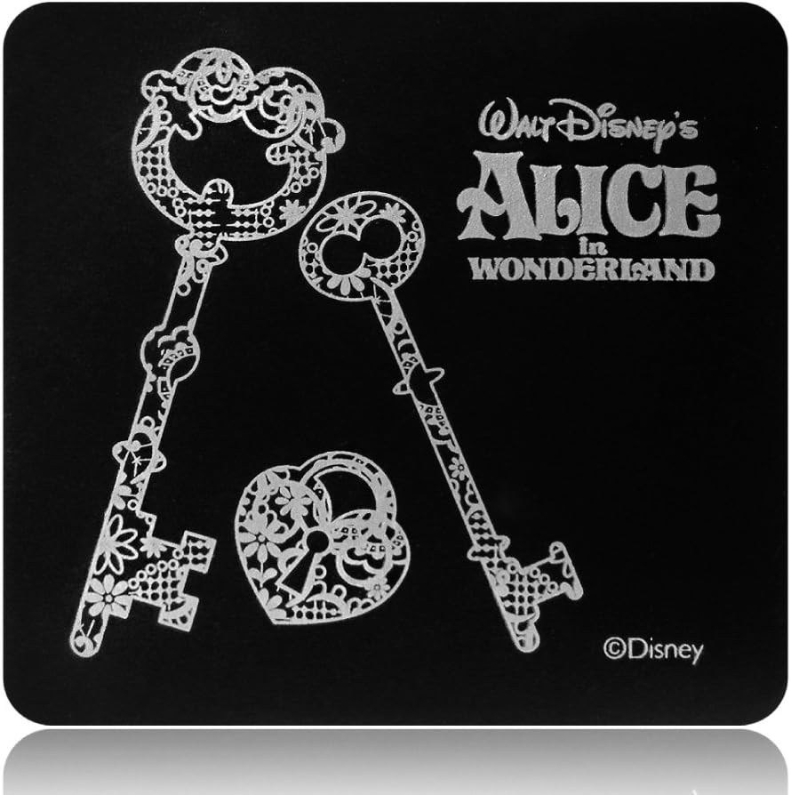 Disney Alice Square Contact Lens Case, For Soft Contact lenses (D type)