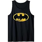 DC Batman Logo Classic Distressed Tank Top