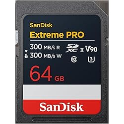 SanDisk 64GB Extreme PRO SDXC UHS-II Memory Card
