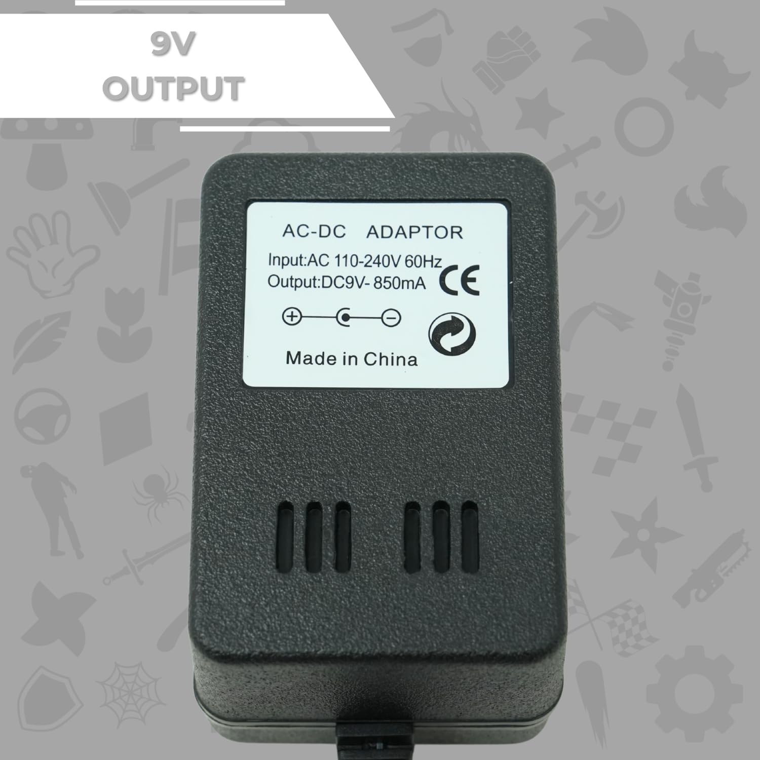 Old Skool 3 in 1 AC Adapter NES/SNES/GENESIS1 Power Supply