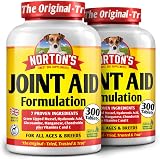 Norton's Joint Aid Formulation 2 Pack Dog Supplements 600 Tablets UK Made view 1