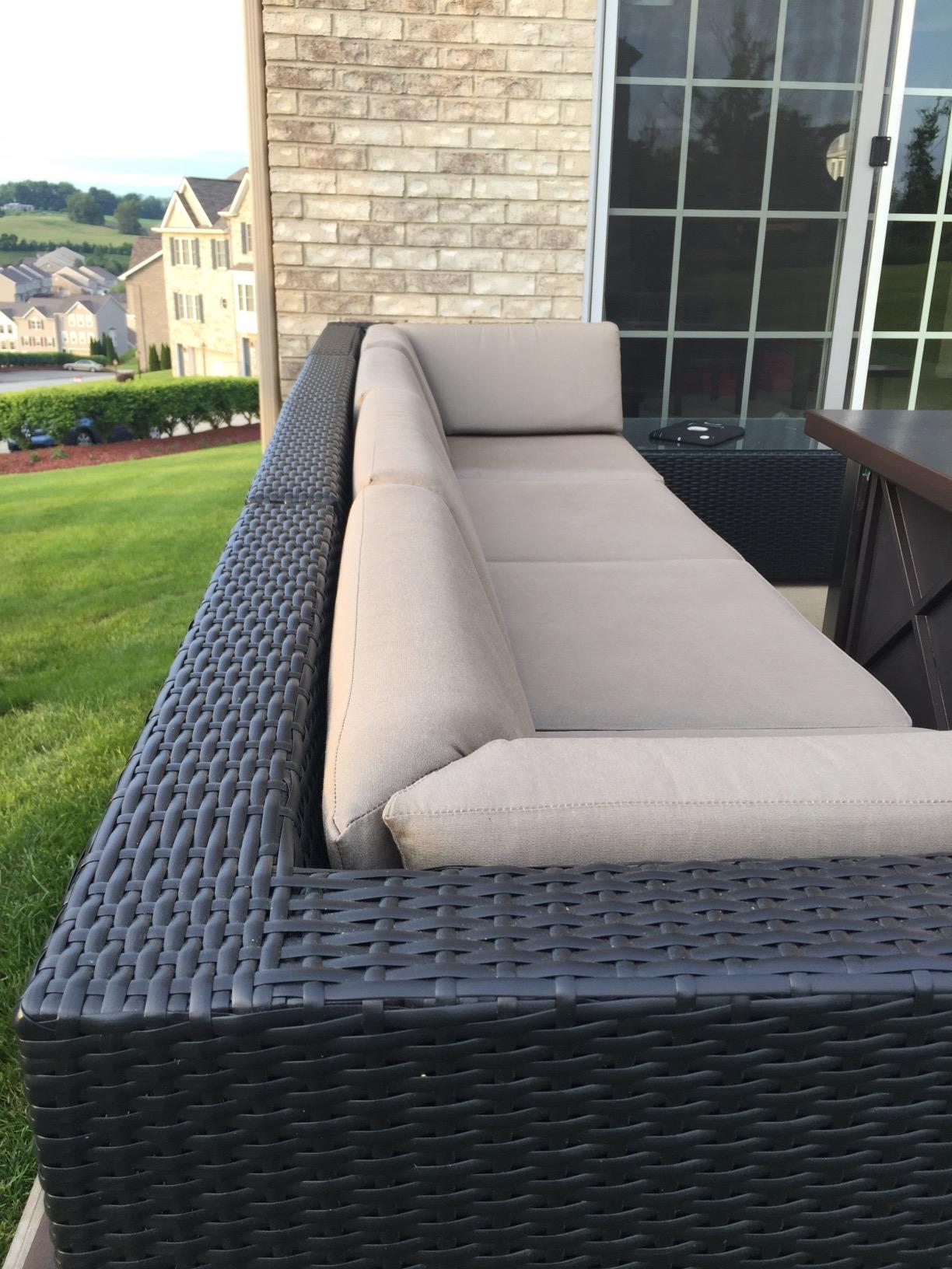 78/mo Finance Genuine Ohana Fully Assembled Outdoor Patio Wicker