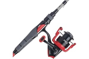 Abu Garcia Black Max & Max X Spinning Reel and Fishing Rod Combo