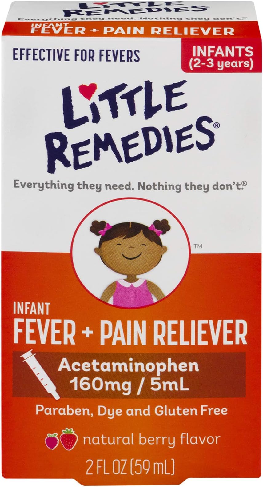 Little Fevers Non-Asprn B Size 2z Little Fevers Ibuprofen Berry 2z