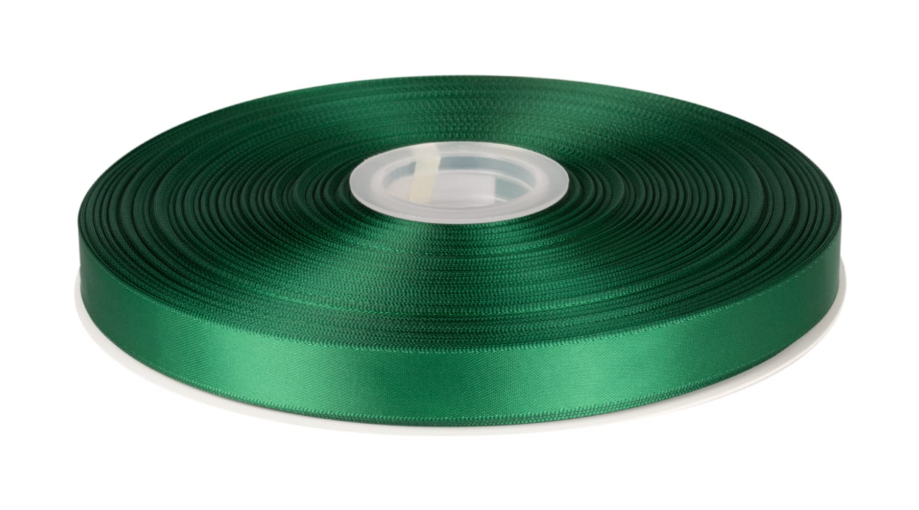 Fondersy 16mmX 91M Double Faced Satin Ribbon Forest Green Polyester Ribbon for Gift Wrapping Wedding Decoration Floral Arrangement Crafts