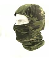 Passamontagna Scalda Collo In Neoprene E Polare - Nero Per Moto, Sci, Snowboard, Airsoft