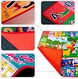 teytoy Baby Play Mat Large 44x59 Inches Non-Slip 0.6cm Thick Cotton Rug view 4