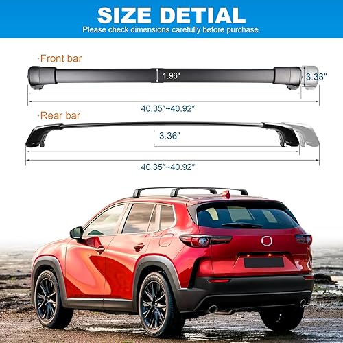 Cargo Carriers Mazda Cx Roof Bars SNIXWOO Roof Rails And Cross