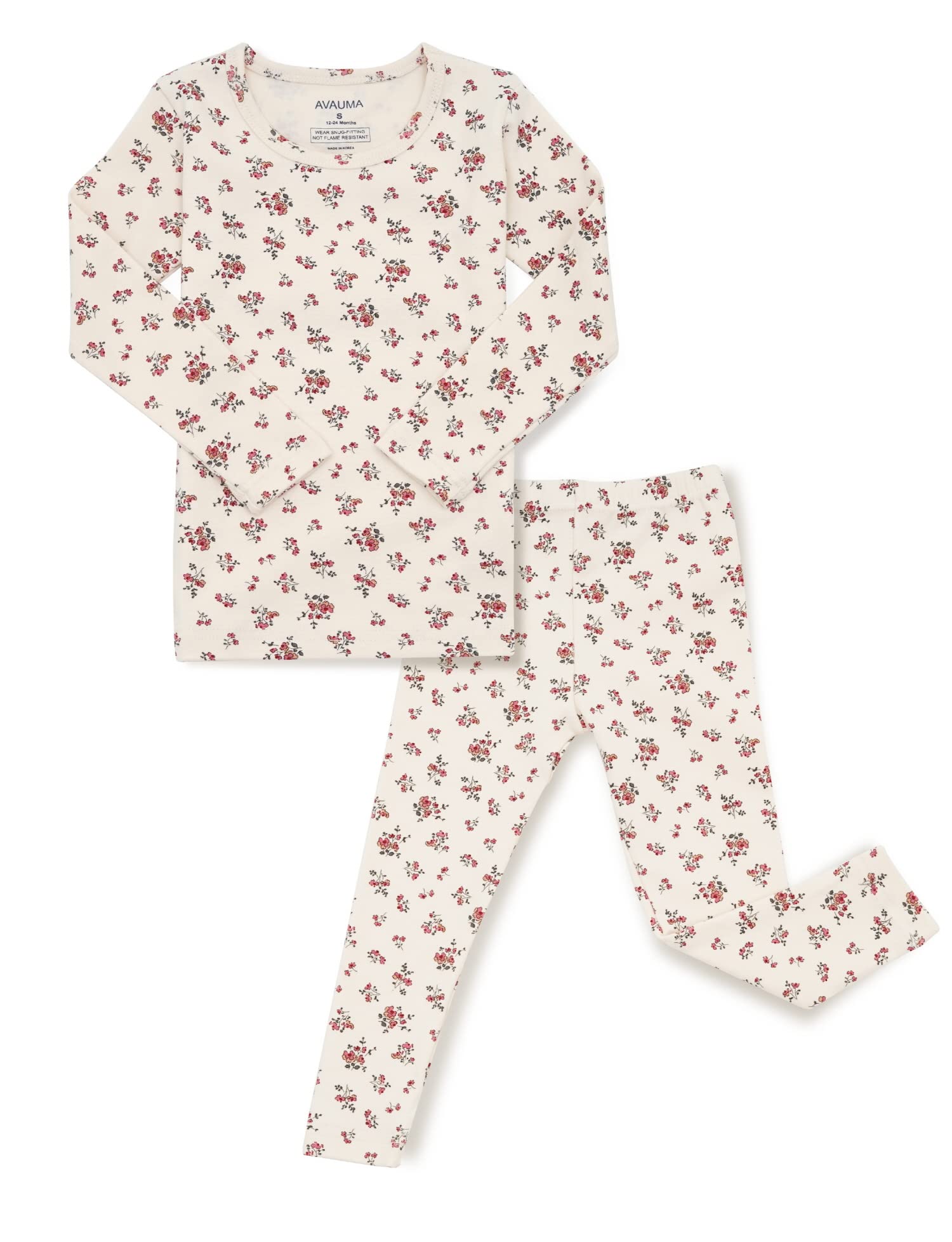 AVAUMA Baby Boys Girls Pajama Set 6M-7T Kids Cute