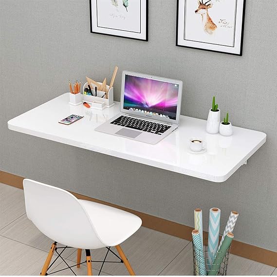 JHSHENGSHI Klappbarer Wandtisch aus Holz, hängende Wände, schwimmender