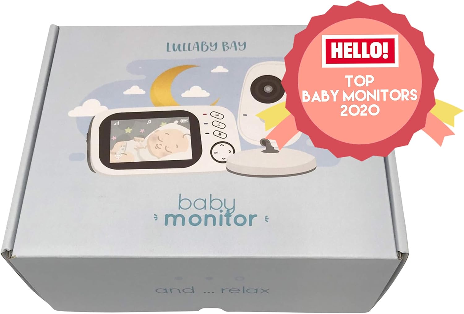 lullaby bay video baby monitor with camera