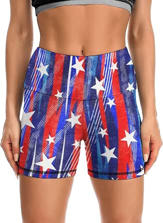 LARSD Biker Shorts for Women American 