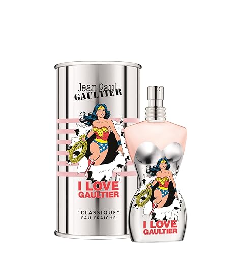 Jean Paul Gaultier Classique Wonderwoman femme, Eau Fraiche Eau de Toilette, 1er Pack (1 x 50 ml)