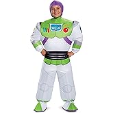 Disguise Buzz Lightyear Inflatable Toy Story 4 Child Costume, White