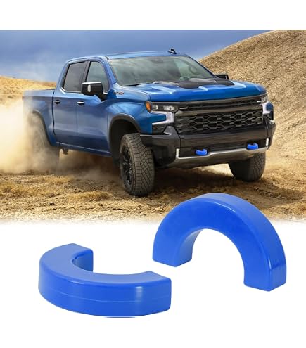 Tow Hook Covers For Chevy Silverado 1500 (2007-2024) | Front Tow Hook Protector Covers (Orange) - View #10