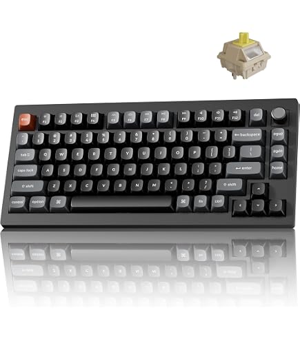 Amazon.com: Keychron Q1 RGB Wired Custom Mechanical Keyboard Knob