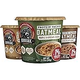 Kodiak Cakes Instant Oatmeal Cup Variety Pack: Peanut Butter Chocolate Chip, Maple &amp; Brown Sugar, &amp; Chocolate Chip