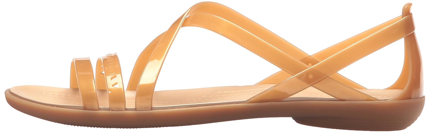 crocs women's isabella cut strappy w fashion sandals