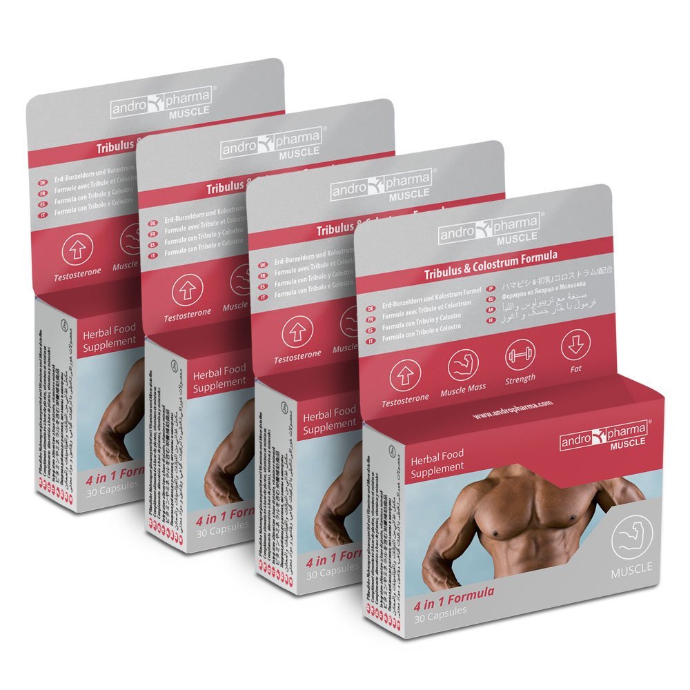 X4 Andropharma Muscle Pills: Increase Mass Lean Muscle Building Body Fat Burner