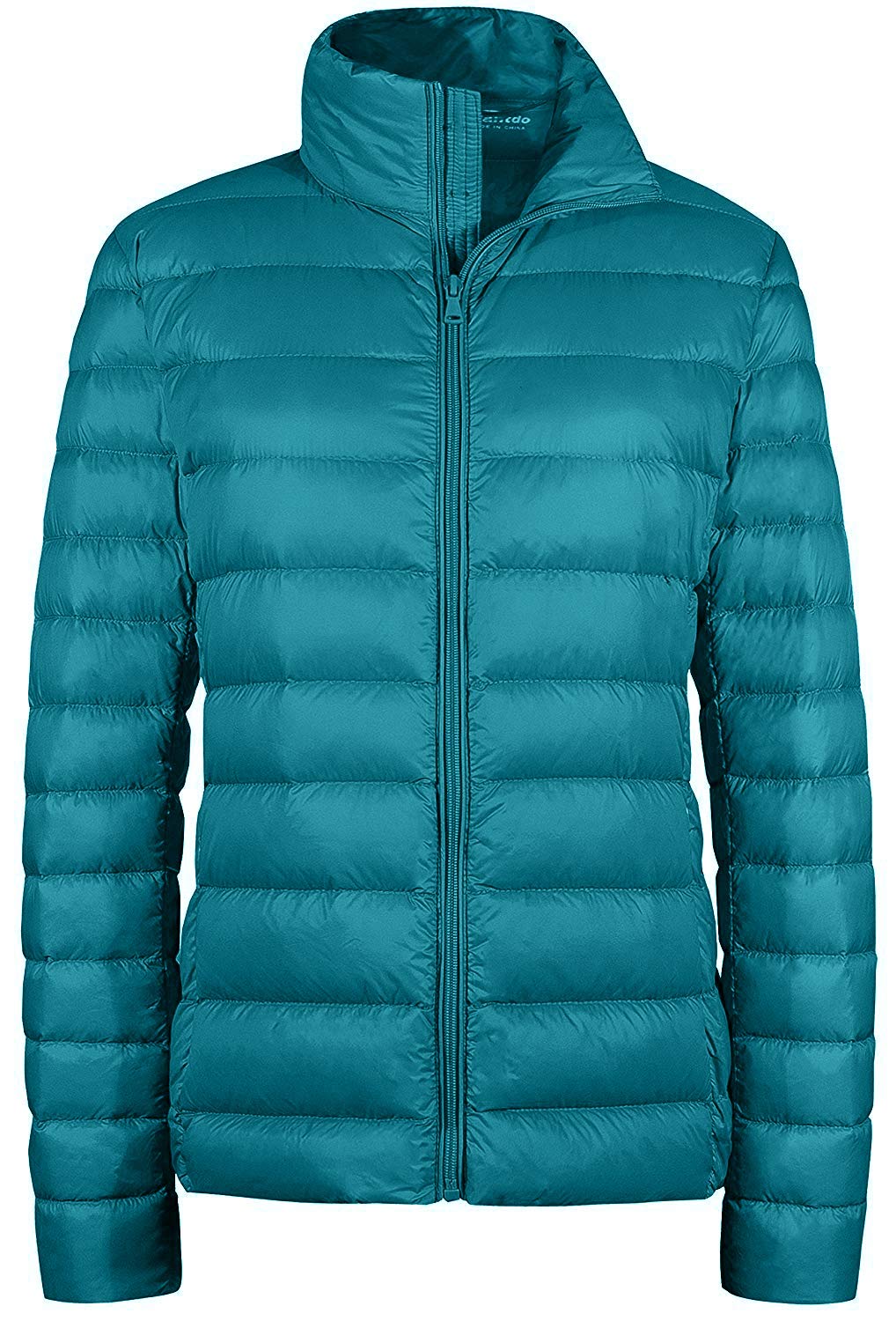 wantdoWomen's Packable Ultra Light Weight Short Down Jacket