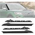 thumbnail image 2 of 4Pcs Gloss Black Windshield A-Pillar Molding Trim Set For 2011-2019 Ford Explorer – Focus-decoration, Direct Fit, 3-Year Warranty 2 of 4