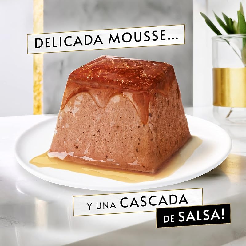 Mousse Revelations com molho de atum ração húmida para gatos 24x57 g