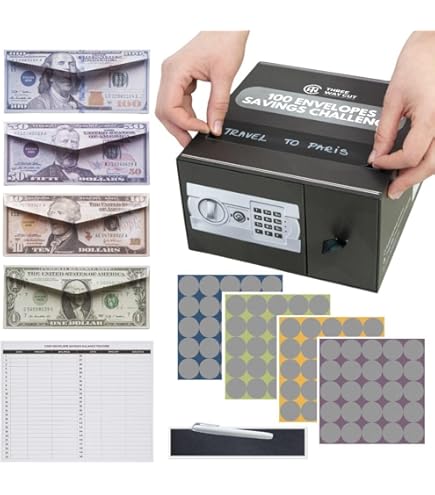 Amazon.com : 100 Envelope Challenge Box Set, Easy And fun