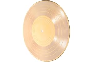 VILLCASE Vintage Vinyl Record Wall Clock DIY Retro Blank Vinyl Record Wall Decor for Living Room Coffee Shop