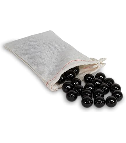 Amazon.com: Mega Marbles Replacement Game (30 Piece), Black, 14mm