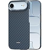 RAPTIC AeroWoven Case for iPhone Air 6.5 inch, Compatible with MagSafe, Non-Slip & Ultra Slim Light Case for iPhone Air with Caseless Feeling, 1500D Aramid Fiber Textures, Profound