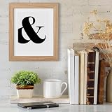 Fabian Clarke London 12x10 Modern Oak Photo Frame with White Mount 10x8 view 6