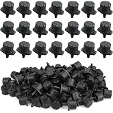 100Pcs Drip Irrigation Emitters,Adjustable Irrigation Drippers Sprinklers | 1/4 Inch Emitters Micro Drip for Watering System