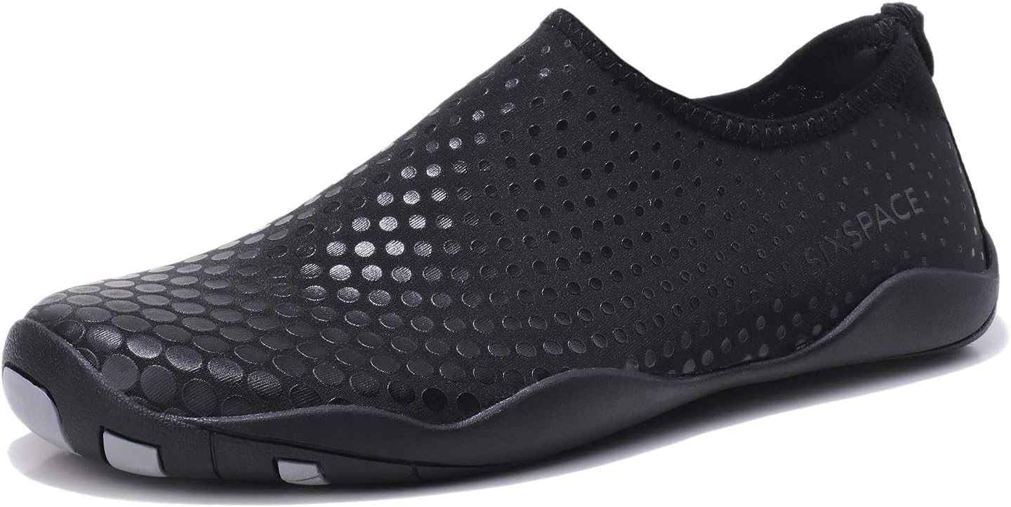 SixspaceBarefoot Water Shoes Men Women Lightweight Ladies Aqua Aerobics Shoes for Swim Running Surfing Driving Diving Kayaking Beach Yoga