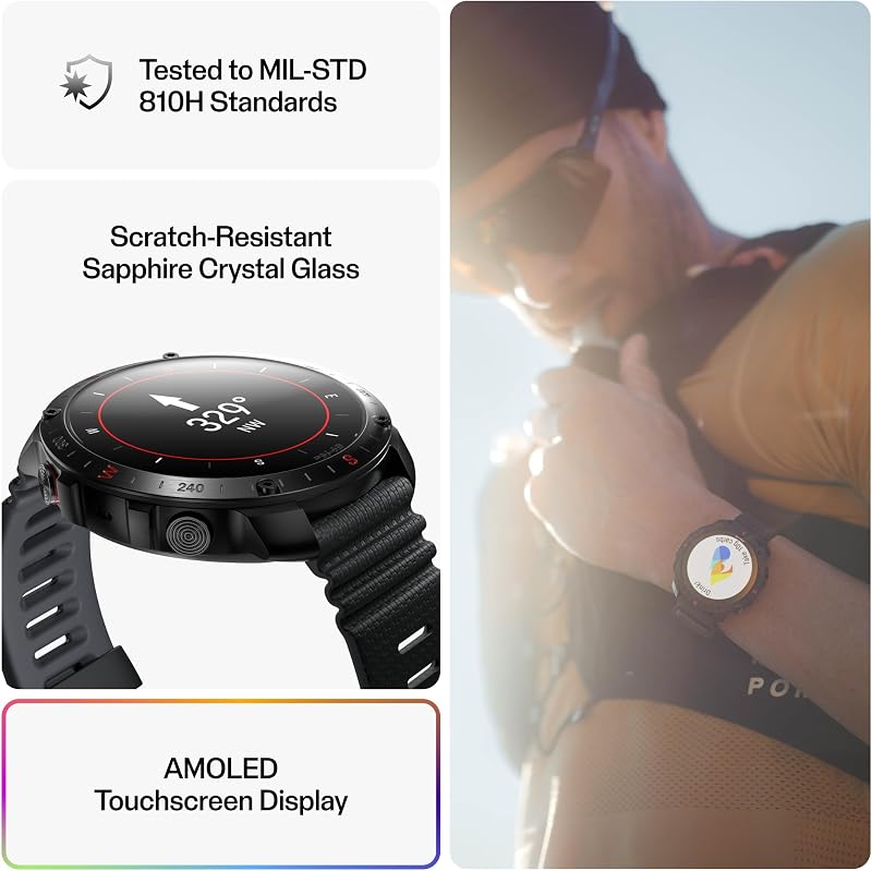 Grit X2 Pro Orologio GPS Outdoor Vetro Zaffiro