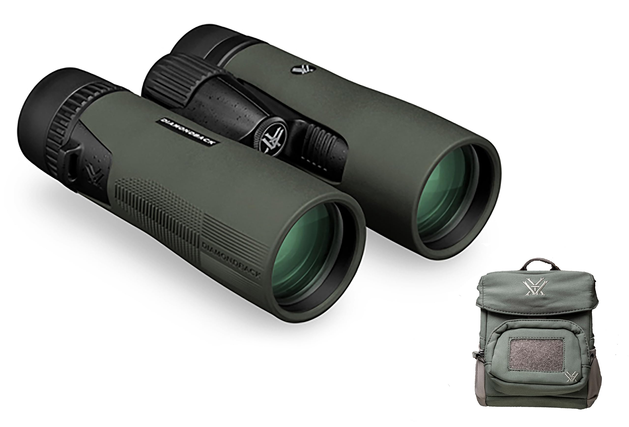 Vortex Optics Diamondback Roof Prism Binoculars 10x42 & UHD Binocular Harness Image