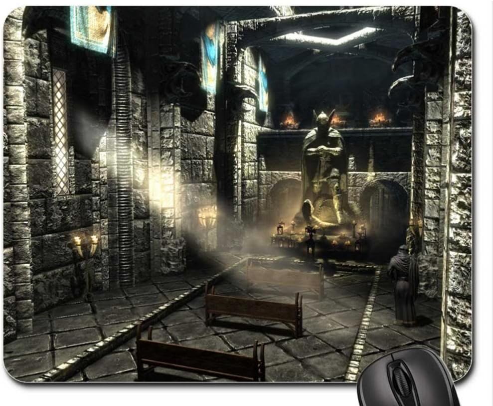 Temple of Talos Mouse Pad, Mousepad (Religious Mouse Pad)