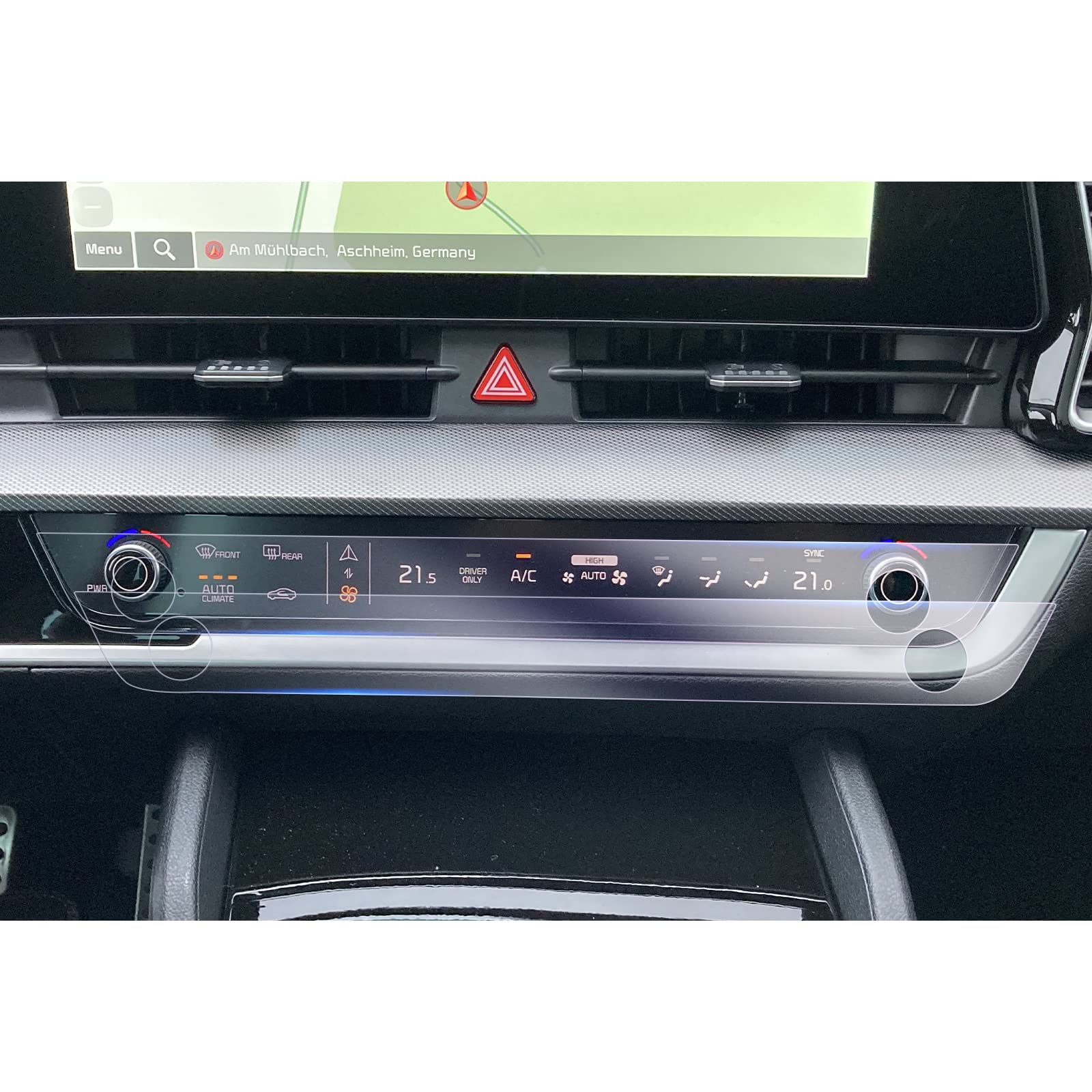 GAFAT [Pack of 2] Ki-a Sportage NQ5 2022-2024 2025 Air Conditioning Protective Film, Nano Screen Protector Compatible with Kia Sportage 2023, Shockproof, 6H Anti-Scratch