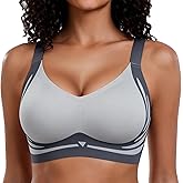 FHTECO Smoothing Bra Anti Sagging Wireless Push Up Bras for Women No Underwire Full Coverage Bra Comfy Bras for Women