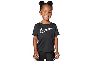 Nike Girls' One Fitted Dri-FIT Short-Sleeve Top
